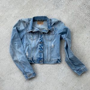 Cropped Denim Jacket